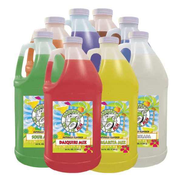 Package of 8 Bottles of Margarita or Daiquiri Mix